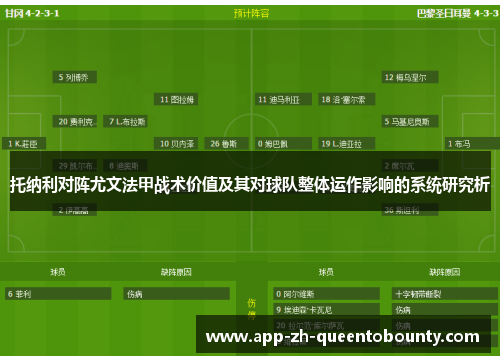 托纳利对阵尤文法甲战术价值及其对球队整体运作影响的系统研究析